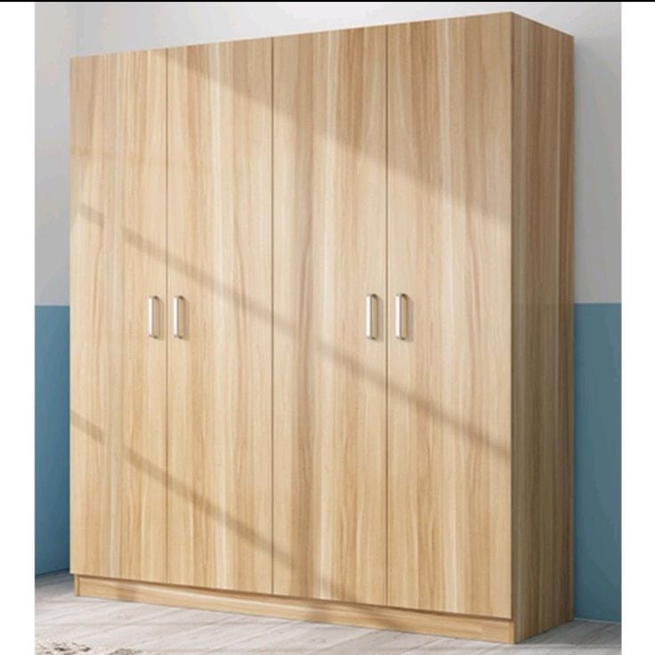 premium 4-door wooden wardrobe - Image 5