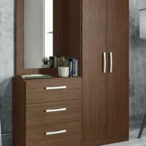 Wood 2 Sliding Door Wardrobe