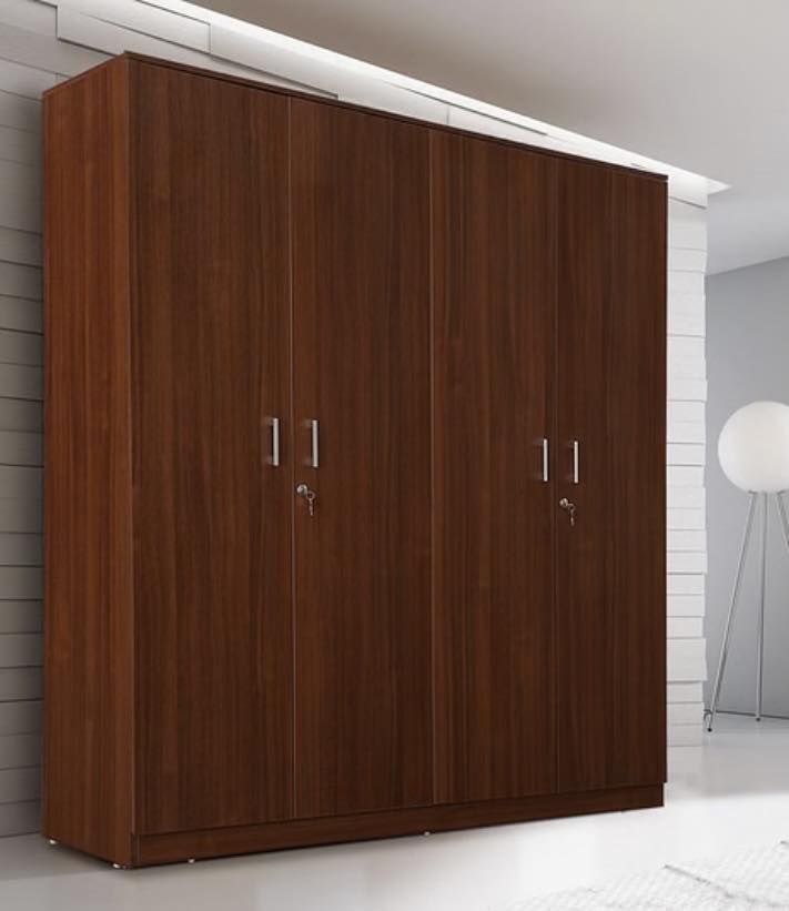 premium 4-door wooden wardrobe - Image 8